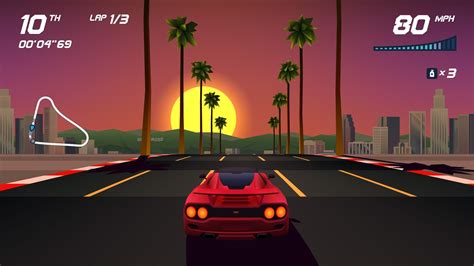 Horizon Chase Turbo: Retro Arcade Racing Meets Stunning Visual Flair!